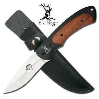 Elk Ridge ER 193 Outdoor Fixed Blade Knife 8.25 Inch Overall  Hunting Fixed Blade Knives  Sports & Outdoors