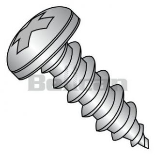 Bellcan BC 0810APP188 Phillips Pan Self Tapping Screw Type A Fully Threaded 18/8 Stainless Steel 8 X 5/8 (Box of 4000) Self Drilling Screws