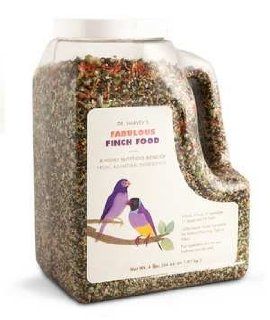 Dr. Harvey's All Natural Bird Foods Fabulous Finch Food 4 LBS  Pet Food 
