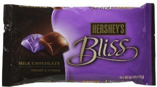 Hershey's Bliss Milk Chocolate Laydown Bag 9.6 oz : Chocolate Chips : Grocery & Gourmet Food