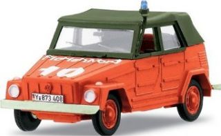 Marklin German Federal Army HO scale Volkswagen 181 Kureirwagen Airfield Fire Chief with hardtop Up: Toys & Games