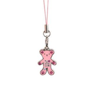 For Teddy Bear Cell Phone Charm Strap PINK: Cell Phones & Accessories