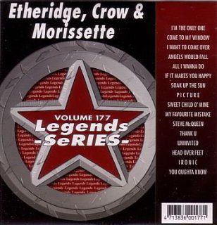 LEGENDS Karaoke CDG Vol.177 MELISSA ETHERIDGE, SHERYL CROW and ALANIS MORISSETTE: Music
