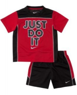 Nike Little Boys 2 Piece Mesh Tee & Shorts   Kids