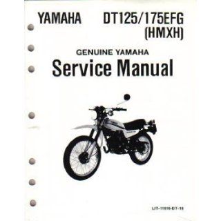 Official 1978 1980 Yamaha DT125 DT175 Factory Service Manual: Yamaha Motors: Books