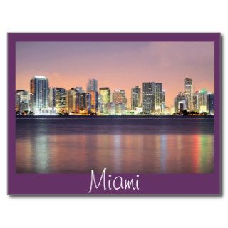 The dawning of the Magic City, Miami. Post Card
