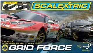 Scalextric C1307T Grid Force Racing Set, 1:32 Scale: Toys & Games