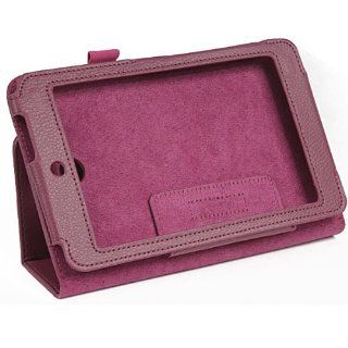 Sanheshun Folio PU Leather Case Cover Protective Stand Compatible with ASUS MeMO Pad HD 7 ME173X Color Rose: Computers & Accessories