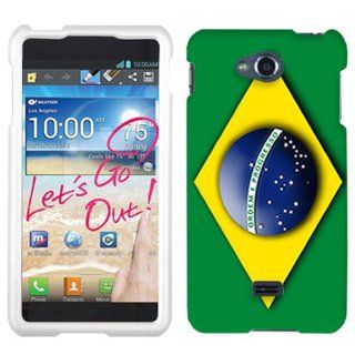 LG Spirit 4G Brazilian Flag Phone Case Cover Cell Phones & Accessories