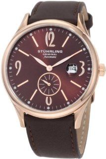 Stuhrling Original Men's 171D.3345K59 Classic Cuvette Infinity Automatic Date Watch: Watches