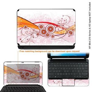 Protective Decal Skin Sticker for HP Mini 210 3080NR 210 3050NR 210 3040NR 10.1" screen series case cover HPmini210_3050 170: Electronics