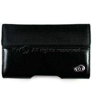 Quality Black netting Horizontal Stylish Carry Case Pouch With Magnetic closing flap and Strong Belt Clip For Motion BlackBerry Curve 8330 8300 8310 / Motorola Q Sidekick Slide ROKR E8 Z9: Cell Phones & Accessories