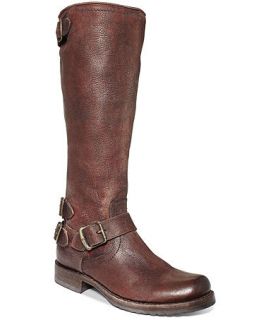 Frye Womens Veronica Back Zip Tall Boots   Shoes