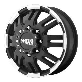 16x6 Moto Metal MO963 Dually (Matte Black / Machined) Wheels/Rims 8x165.1 (MO96366080799) Automotive
