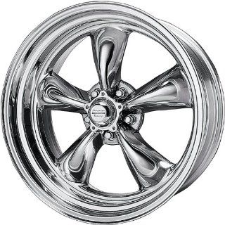 American Racing Vintage Torq Thrust II 15x7 Chrome Wheel / Rim 5x4.75 with a  6mm Offset and a 83.06 Hub Bore. Partnumber VN8155761 Automotive