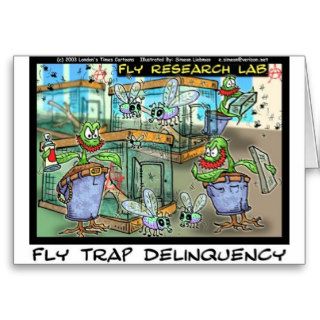 Venus Fly Trap Deliquency Funny Rick London Gifts Greeting Cards