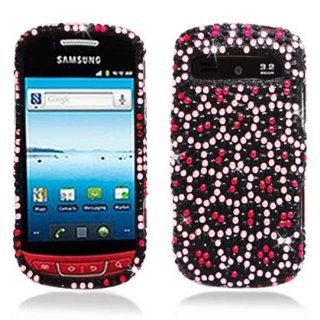 Aimo Wireless SAMR720PCDI163 Bling Brilliance Premium Grade Diamond Case for Samsung Admire/Vitality R720   Retail Packaging   Pink Leopard: Cell Phones & Accessories