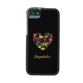 Shopaholic (heart) Customizable iPhone 5/5S Case