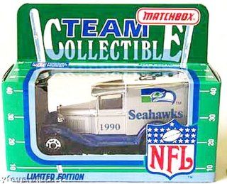 Seattle Seahawks 1990 Matchbox/White Rose NFL Diecast Ford Model A Truck : Sports Fan Toy Vehicles : Sports & Outdoors