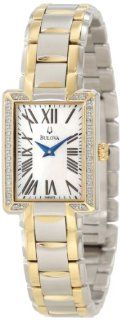 Bulova Women's 98R157 Two tone bracelet Watch: Bulova: Watches