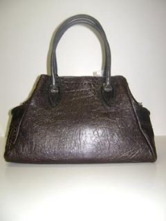 Fendi Handbags Dark Brown with Gold De Jour 8BN157: Clothing