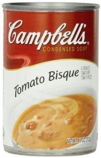 Campbell's Tomato Bisque, 11 Ounce Cans (Pack of 12) : Packaged Beef Soups : Grocery & Gourmet Food