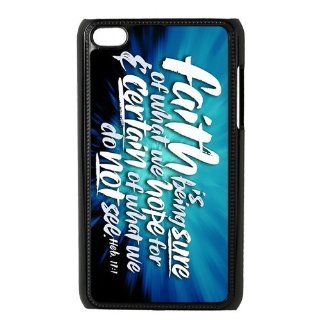 Custom Bible Verse Back Cover Case for iPod Touch 4th Generation SS 154 Cell Phones & Accessories