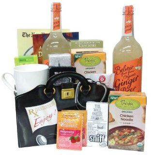 Get Well Gift Basket with Food to Wish Someone a Speedy Recovery : Gourmet Snacks And Hors Doeuvres Gifts : Grocery & Gourmet Food
