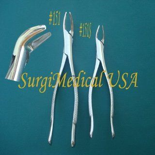 2 Piece Extraction Forcep Children & Adult #151 151s Science Lab Dissecting Instruments