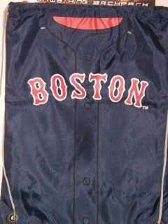 Boston Red Sox Dustin Pedroia MLB Jersey Drawstring Backpack : Sports Fan Drawstring Bags : Sports & Outdoors