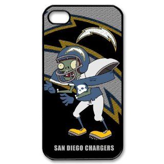 Custom Case nfl San Diego Chargers for Iphone 4/4s Case Cover New Design,top Iphone 4/4s Case Show 1l141: Cell Phones & Accessories