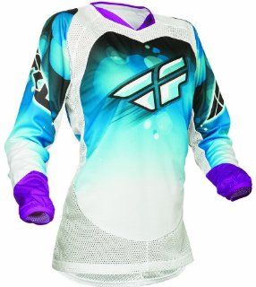 Fly Racing Women's Kinetic Jersey   Small/Pink/White: Automotive