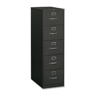 Hon Steel Vertical Legal File Cabinet w/Lock Vertical File Drawer, 5Drw W/Lock, Lgl, 26 1/2" Deep, CCL : Office Products