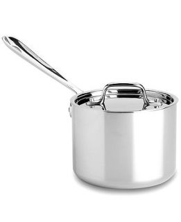 All Clad Stainless Steel 2 Qt. Covered Saucepan   Cookware   Kitchen