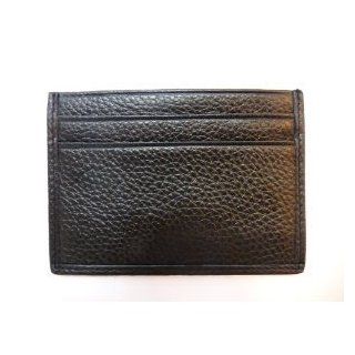 Dealstores123   Slim Credit Card Holder Wallet   Genuine Leather   Black: Everything Else
