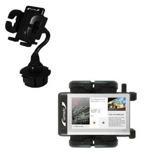 iRiver P7 compatible Innovative Gomadic Brand Cup Holder Vehicle Mount   Expands to fit any auto / car cupholder comes with the Gomadic Lifetime Warranty : MP3 Players & Accessories