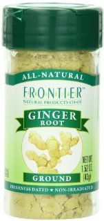 Frontier Ginger Root Ground, 1.52 Ounce Bottle : Ground Ginger Spices And Herbs : Grocery & Gourmet Food