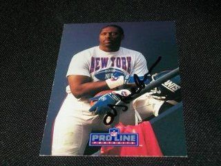 New York Giants OJ Anderson Signed Auto 1991 ProLine Card #116 SUper Bowl MVP JR at 's Sports Collectibles Store