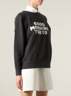 Isabel Marant Étoile 'halen Good Morning Tokyo' Printed Sweater