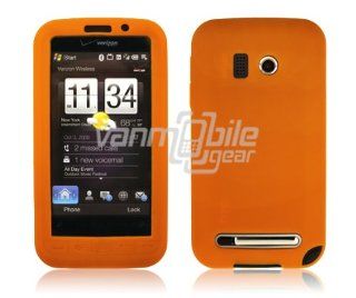 VMG Orange Premium Soft Silicone Rubber Skin Case for HTC Imagio (Verizon Wir: Cell Phones & Accessories