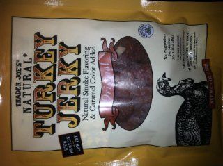 Trader Joe's Turkey Jerky 4 Oz (113g) : Jerky And Dried Meats : Grocery & Gourmet Food