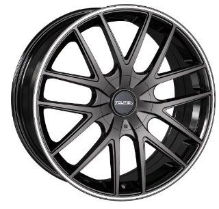 18x8 Touren TR60 (3260) (Black w/ Machined Ring) Wheels/Rims 5x114.3/120 (3260 8804BR): Automotive