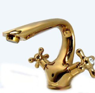 European Inspired Copper Bronze Brass Double Handle Kitchen Bathroom Faucet Tap EMS FR010053   Bathroom Sink Faucets