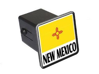 New Mexico   Flag   2" Tow Trailer Hitch Cover Plug Insert Automotive