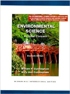 Environmental Science: A Global Concern: William P. Cunningham, Mary Ann Cunningham: 9780070171671: Books