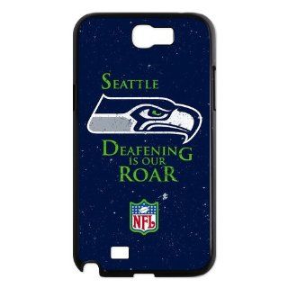 Custom Seattle Seahawks Hard Back Cover Case for Samsung Galaxy Note 2 NT945: Cell Phones & Accessories