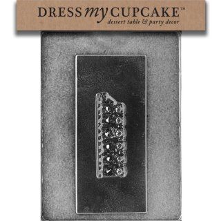 Dress My Cupcake Chocolate Candy Mold, Pugs Dogs on a Bar: Kitchen & Dining