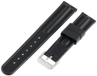 Momentum Men's ZC 20SLK Pathfinder 20mm Black SLK Rubber Watch Strap Watches