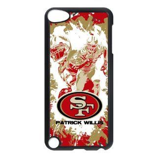 WY Supplier NFL San Francisco 49ers Printed Case Cover for Ipod touch 5th Black Color WY Supplier 145942: Cell Phones & Accessories