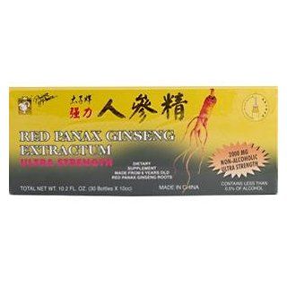 Prince of Peace Red Panax Ginseng Extractum, Ultra Strength, 10.2 fl oz (30 Bottles X 10cc) by ClubNatural: Health & Personal Care